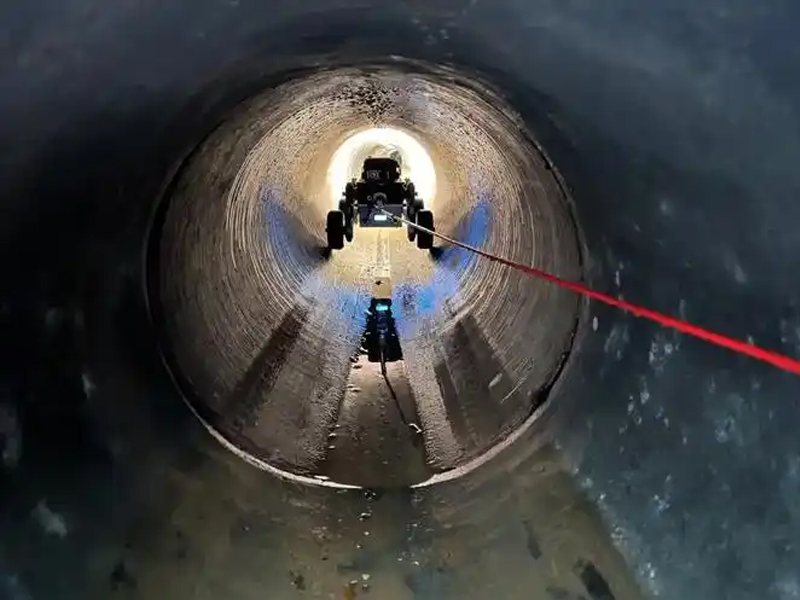 红梅村管道检测